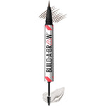 Maybelline Build-A-Brow 2-in-1 Brow Pen And Sealing Eyebrow Gel, Real-Looking Fuller Brows, Deep Brown, 1 Count
