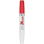 Maybelline New York SuperStay 24 2-Step Liquid Lipstick Makeup, Steady Red-Y, Long Lasting High Impact Color With Conditioning Balm, 1 Kit