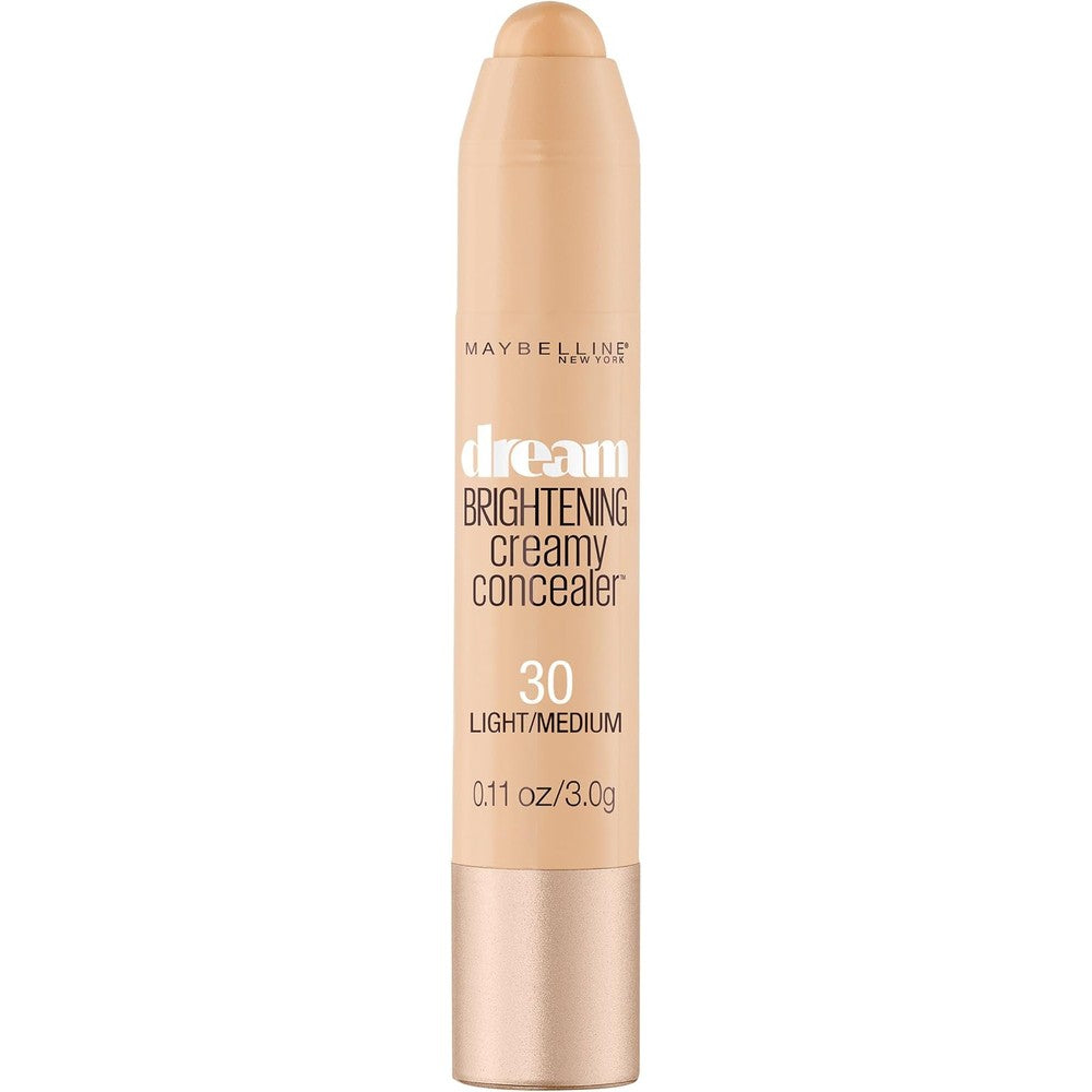 Maybelline Dream Brightening Creamy Concealer Light Medium 0.11 Ounce Illuminating Under Eye Makeup For All Skin Types