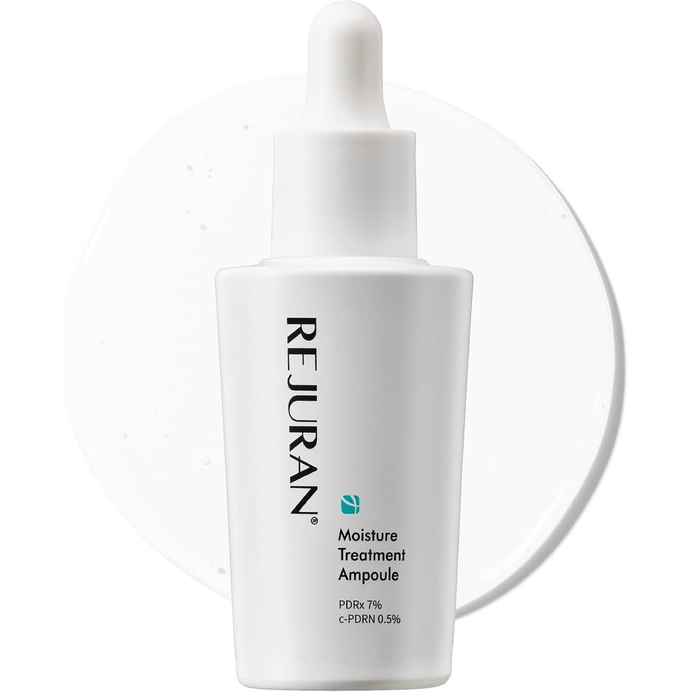 Rejuran Moisture Treatment Ampoule With c-PDRN And PDRx Deep Hydrating Face Serum For Skin Barrier Repair And Soothing 30 Milliliters