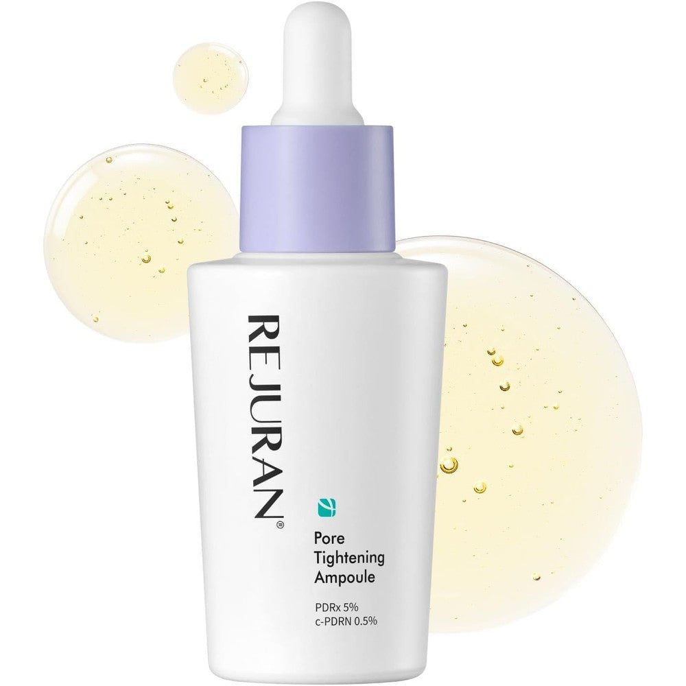 Rejuran Pore Tightening Ampoule With Pdrx And C-Pdrn 30 Milliliters Facial Serum For Texture Refinement And Enlarged Pores