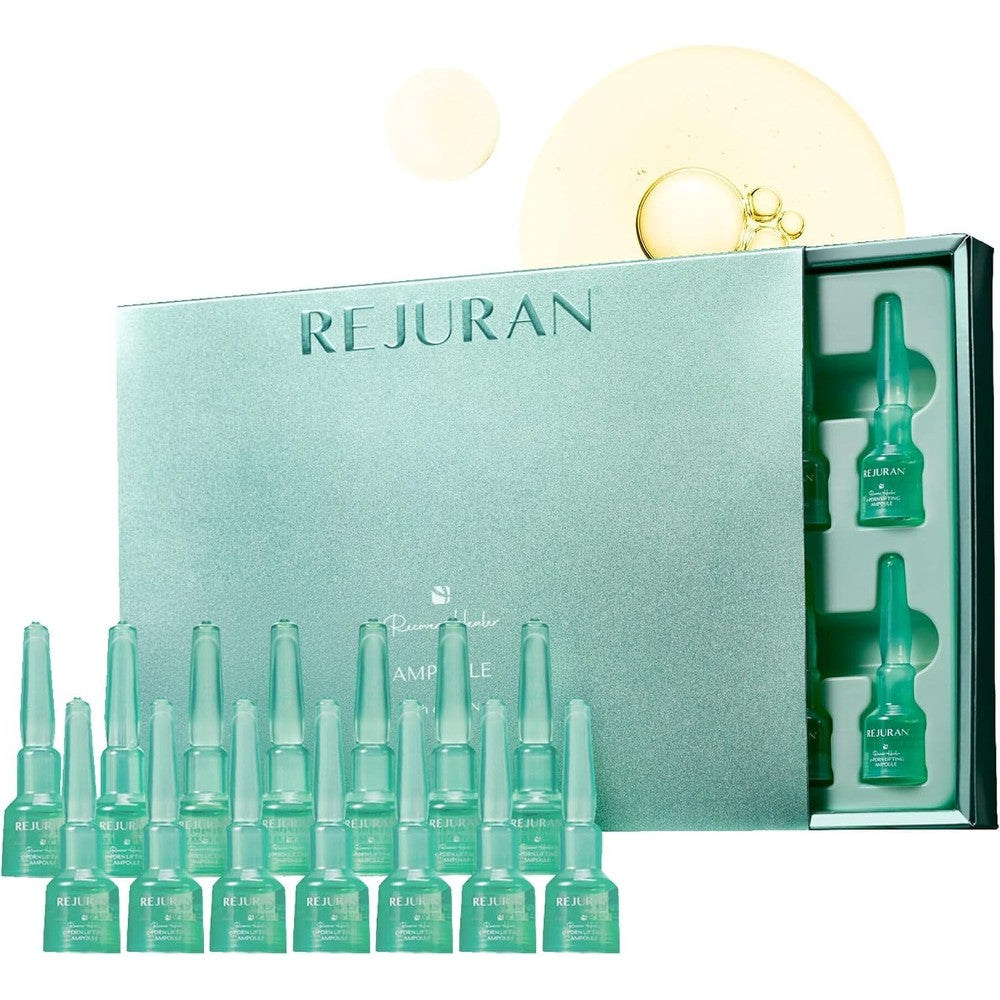 Rejuran Recover c-PDRN Lifting Ampoule High Concentration Collagen Boosting Serum For Intensive Anti-Aging Skin Care Set (2 Milliliter x 14 Vials)