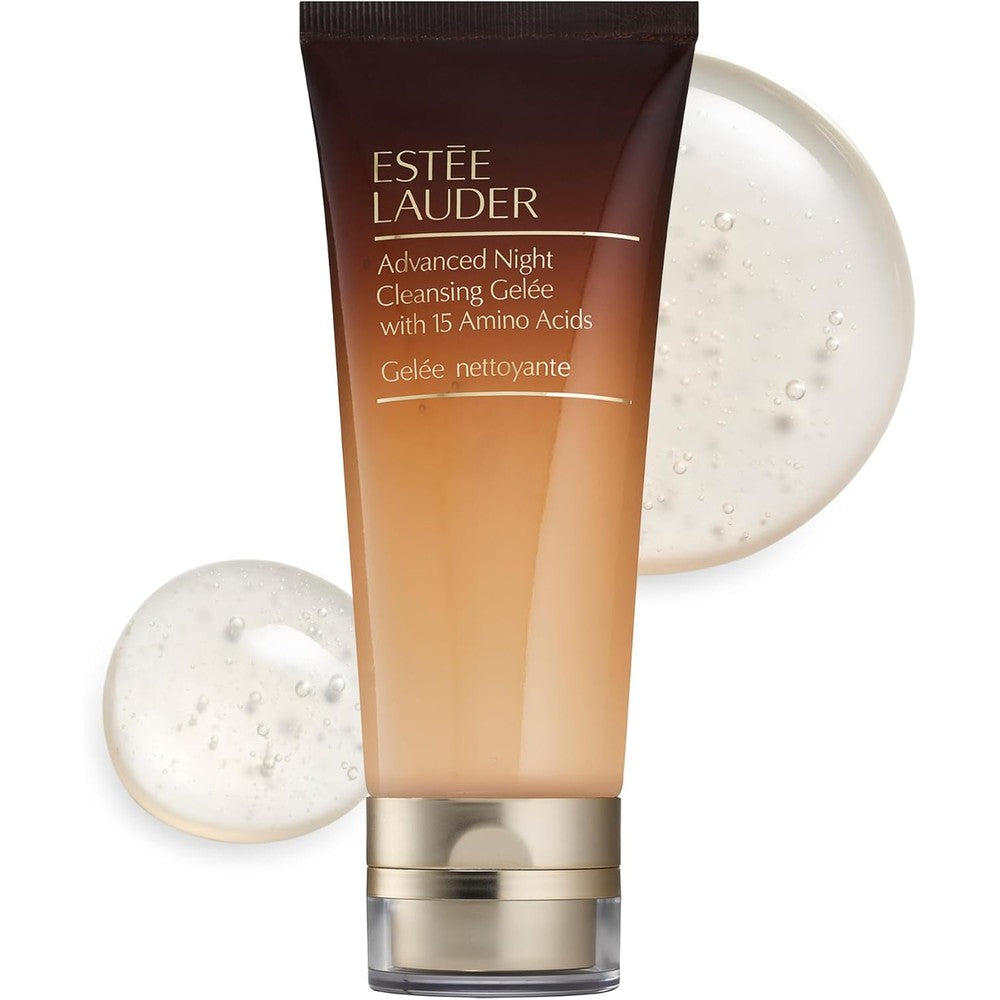 Estee Lauder Advanced Night Cleansing Gelee Foaming Face Wash Cleanser With 15 Amino Acids Deep Pore Cleanser For All Skin Types 100 Milliliters