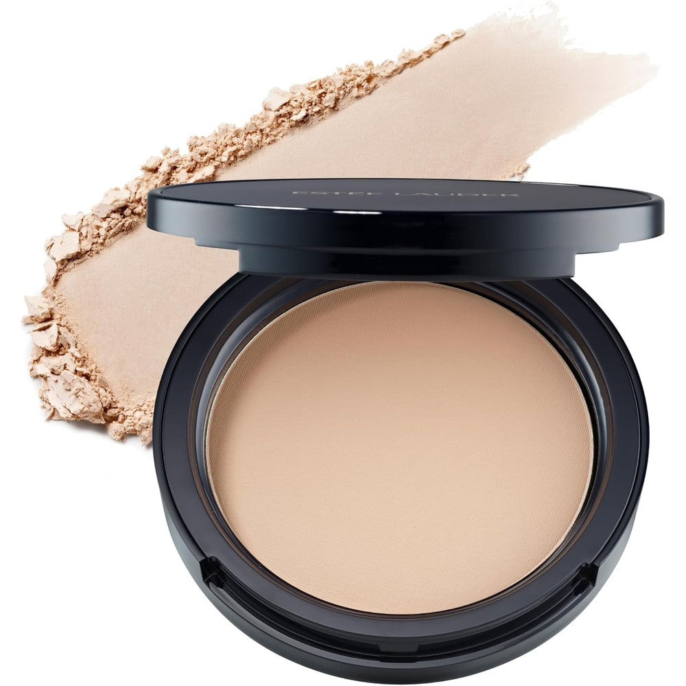 Estée Lauder Double Wear Stay-in-Place Matte Setting Powder Veil Pressed Face Powder Compact with Puff Sheer Coverage Translucent Finish
