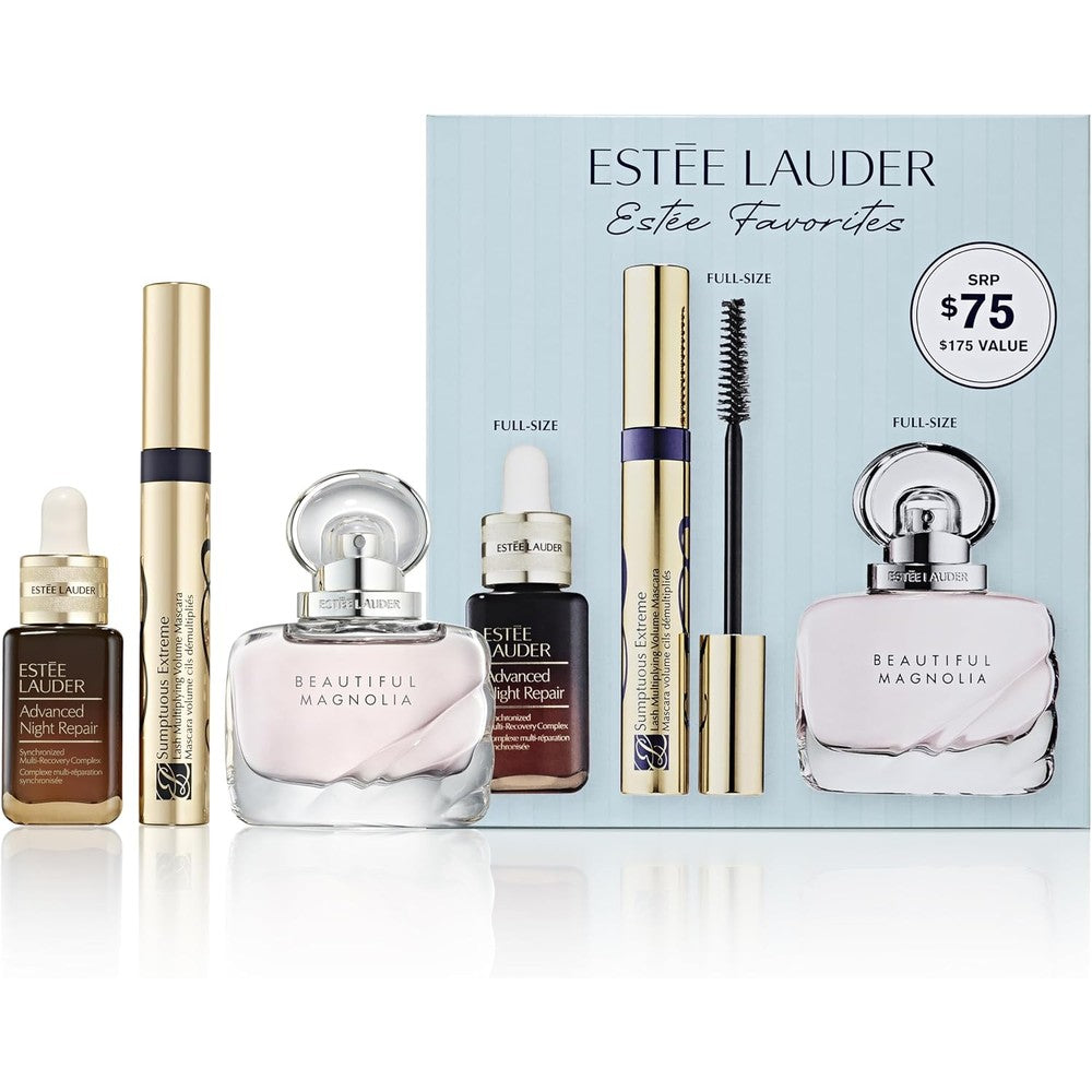 Estée Lauder Estée Favorites Gift Set Three Piece Collection Featuring Full Size Advanced Night Repair Serum Full Size Sumptuous Extreme Mascara An...