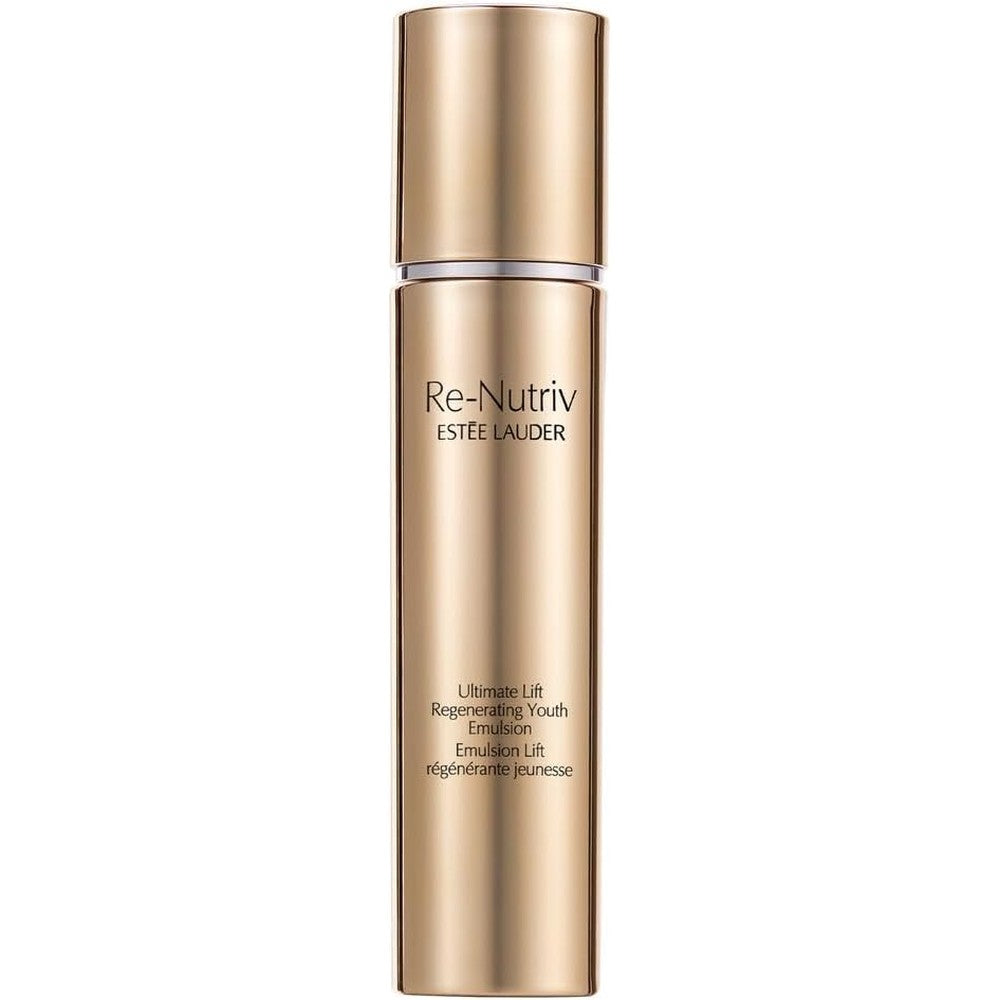 Estee Lauder Re-Nutriv Ultimate Lift Regenerating Youth Emulsion Face Moisturizer Premium Anti-Aging Milky Lotion Two Point Five Fluid Ounce
