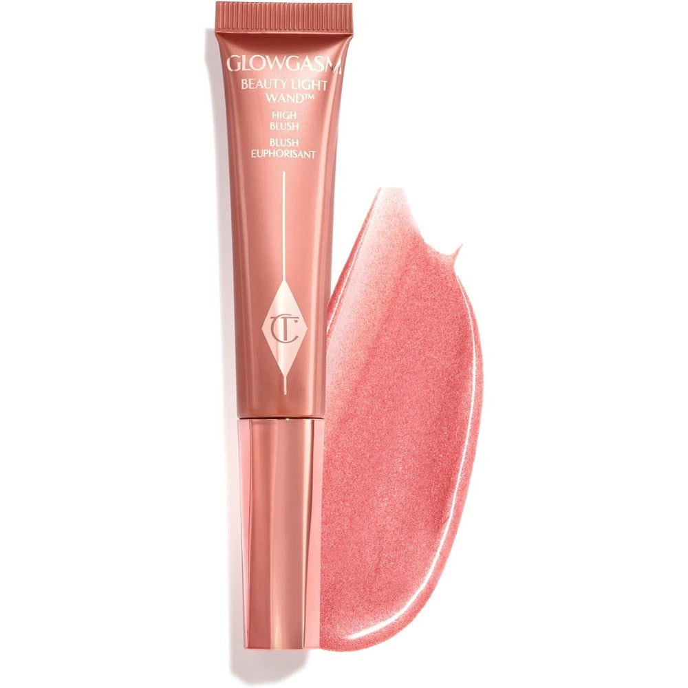 Dista-USA Charlotte Tilbury Glowgasm Beauty Light Wand Liquid Highlighter And Blush In Pinkgasm 12 Milliliters