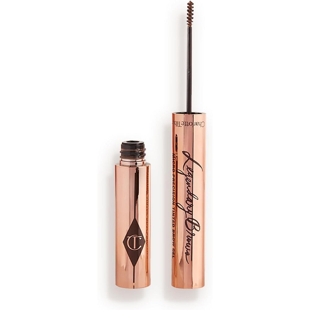 Charlotte Tilbury Legendary Brows Tinted Eyebrow Gel Micro Precision Brush For Fullness And Feathered Definition