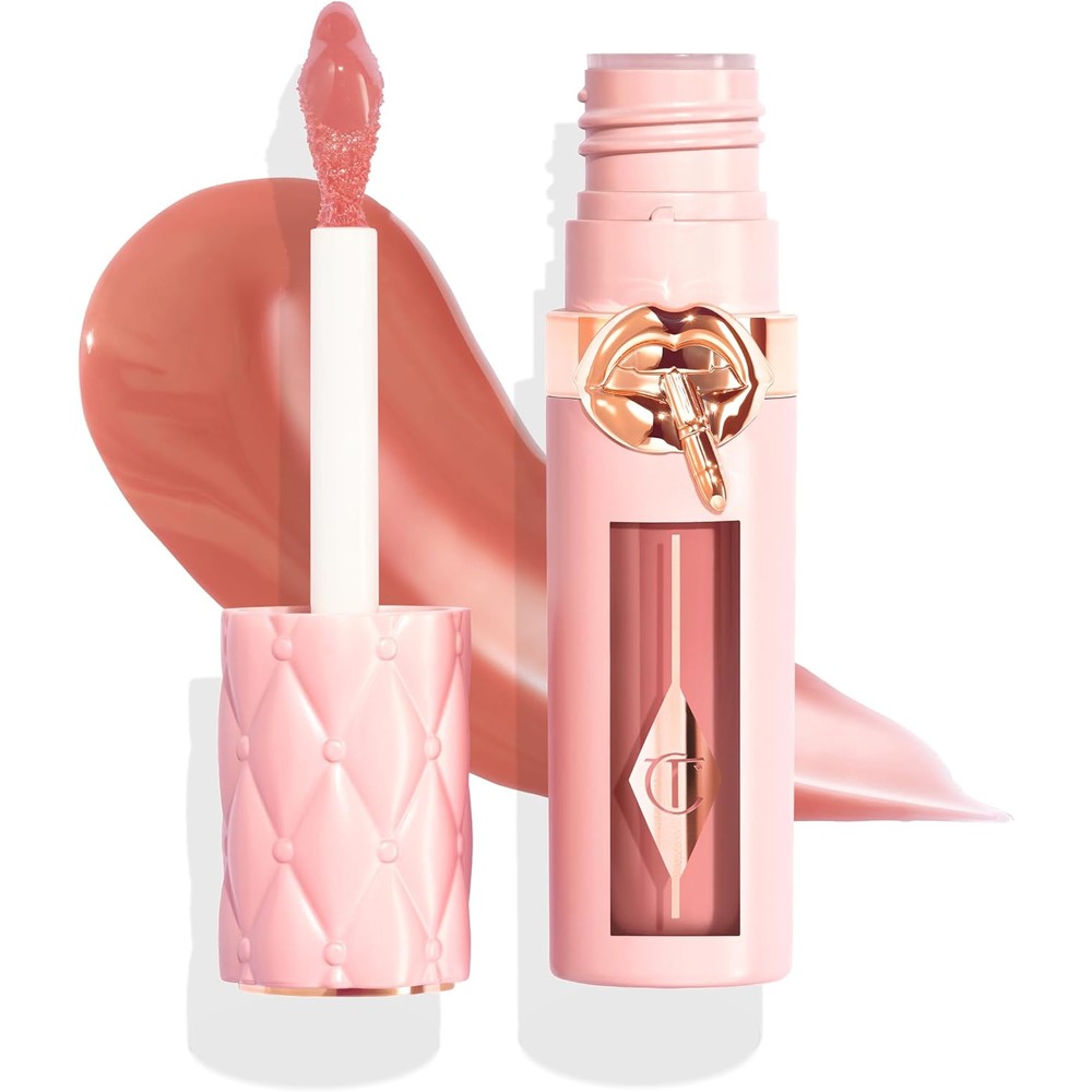 Charlotte Tilbury Pillow Talk Big Lip Plumpgasm Lip Gloss Gift Set Essential Hydrating Lip Plumper With Hyaluronic Acid And Heat And Ice Technology