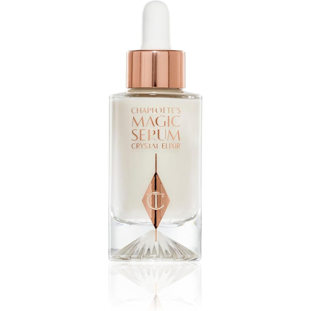 Charlotte Tilbury Magic Serum Crystal Elixir Firming Peptide Serum For Face And Neck Hydrating Skincare Essential For Radiant Glowing Skin