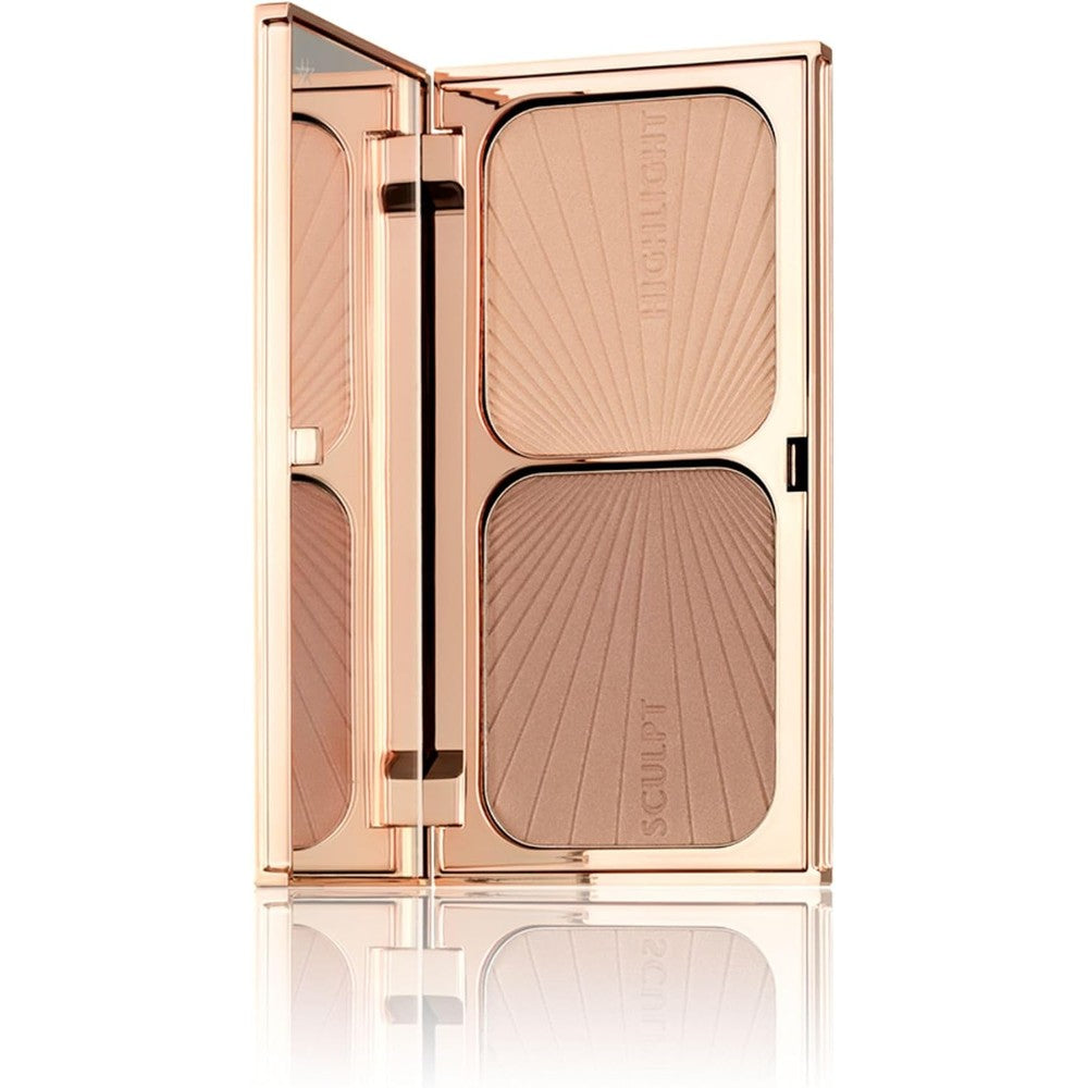 Charlotte Tilbury Filmstar Bronze And Glow Sculpting Contour And Highlighter Palette For A Radiant Sun Kissed Summer Glow