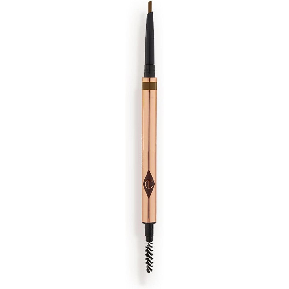 Charlotte Tilbury Brow Cheat Refillable Micro Precision Eyebrow Pencil With Spoolie Brush And Angled Tip For Natural Hair Like Strokes
