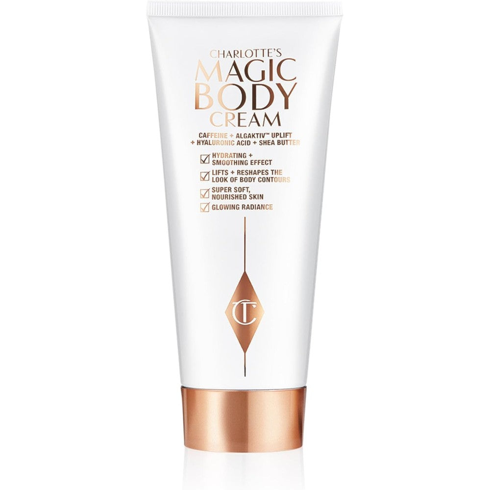 Charlotte Tilbury Magic Body Cream Skin Tightening And Hydrating Body Moisturizer Enriched With Caffeine and Hyaluronic Acid 200ml