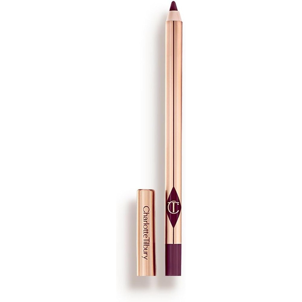 Charlotte Tilbury Lip Cheat Lip Liner Pencil front view showing the sleek product packaging.