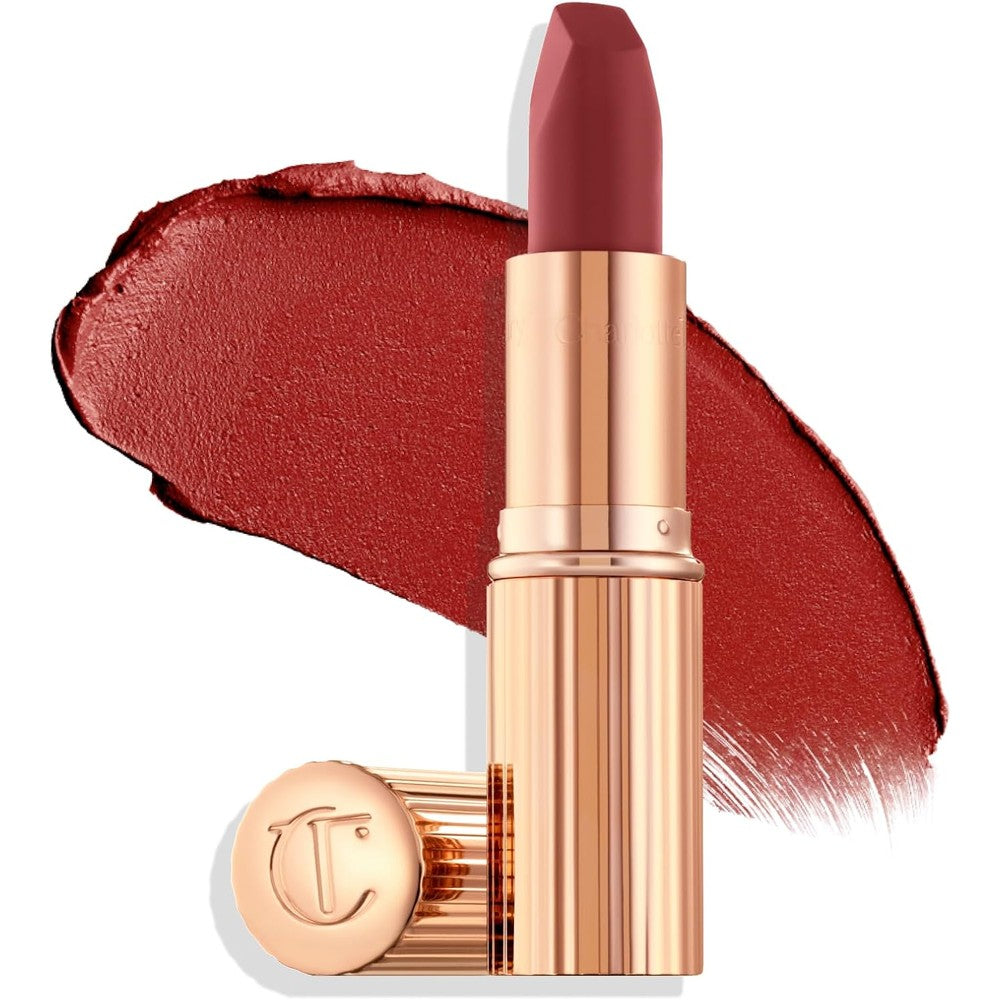 Charlotte Tilbury Matte Revolution Lipstick Long Lasting Buildable Matte Finish With 3D Glowing Pigments And Lip Loving Ingredients 3.5 Grams