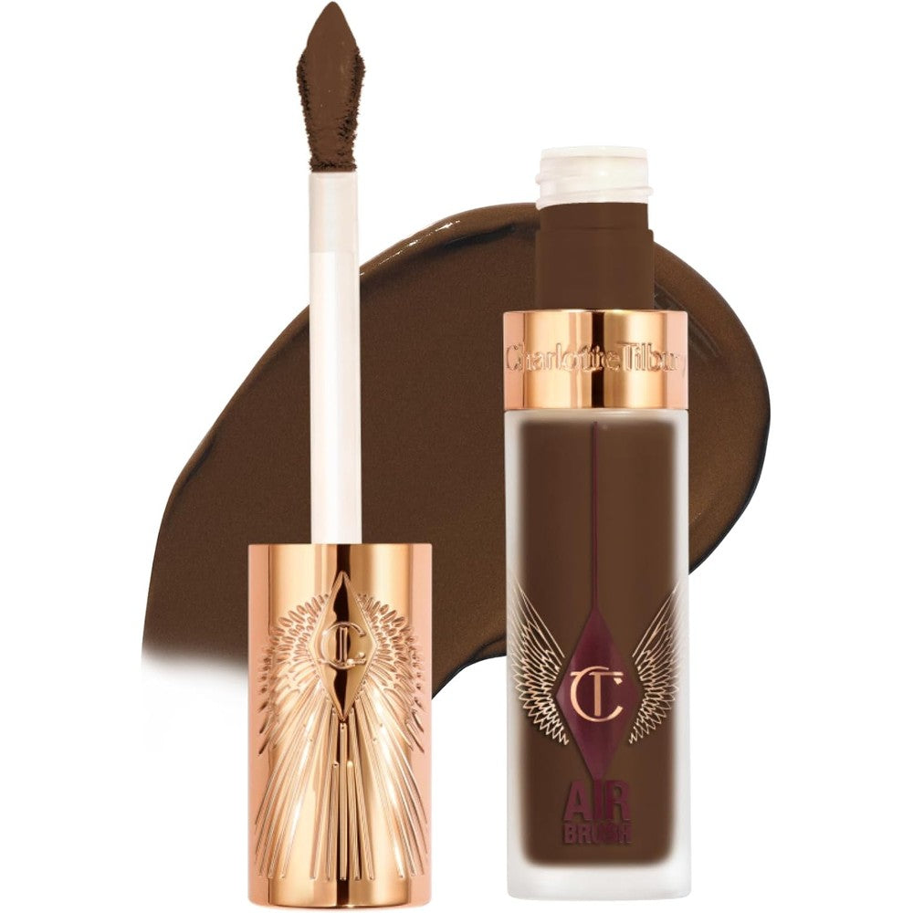 Charlotte Tilbury Airbrush Flawless Blur Concealer tube front view showing signature rose gold cap
