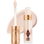 Charlotte Tilbury AIRbrush Flawless Blur Concealer front view showing rose gold cap with wing design.