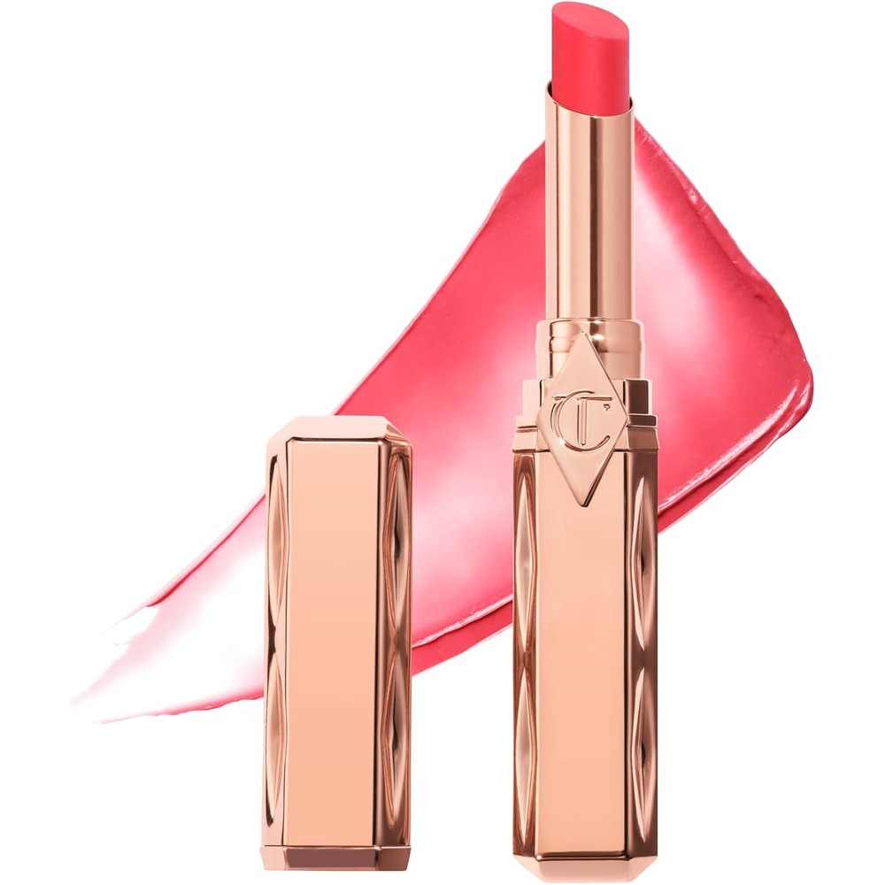 Charlotte Tilbury Pillow Talk Blush Balm Lip Tint Long Lasting Sheer Buildable Lipstick Balm Tint With Peptides For Hydrated Lips