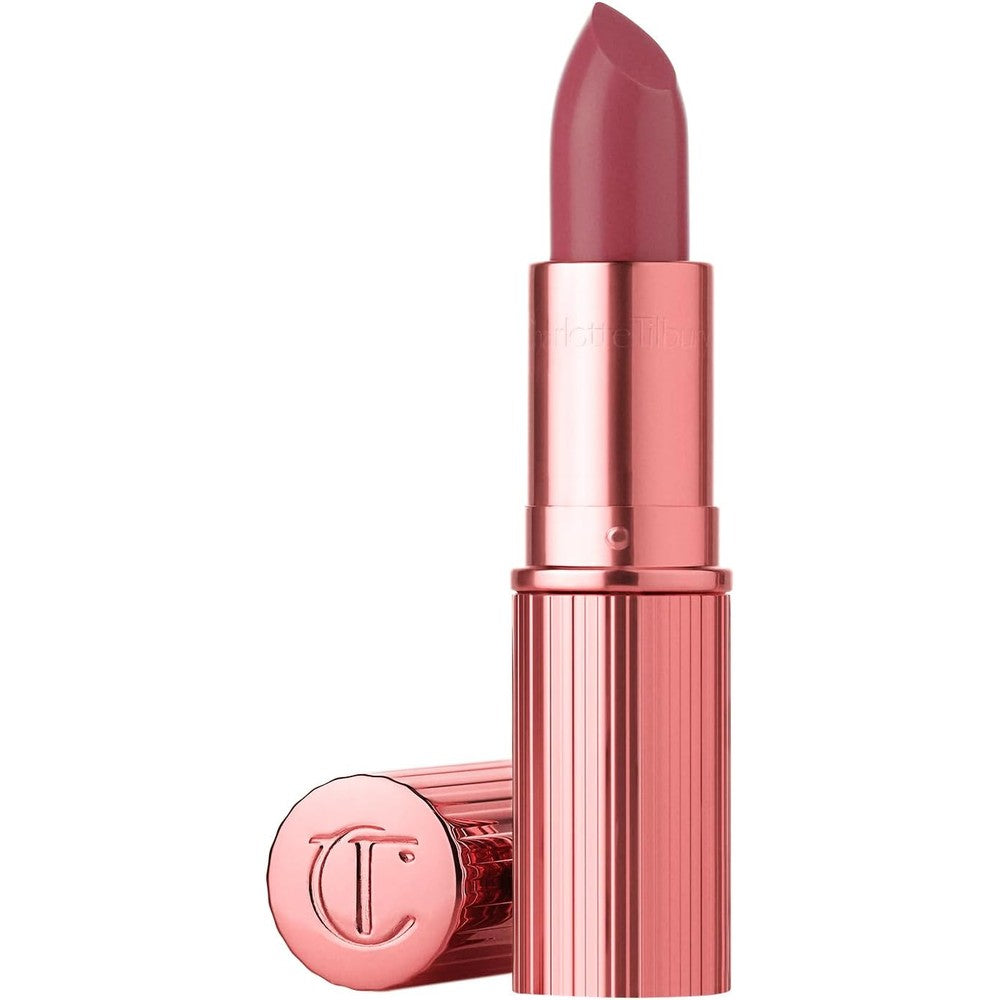 Charlotte Tilbury K.I.S.S.I.N.G Lipstick Moisturizing And Hydrating Satin Shine Lipstick For Luminous Lips In Icon Baby Three Point Five Grams