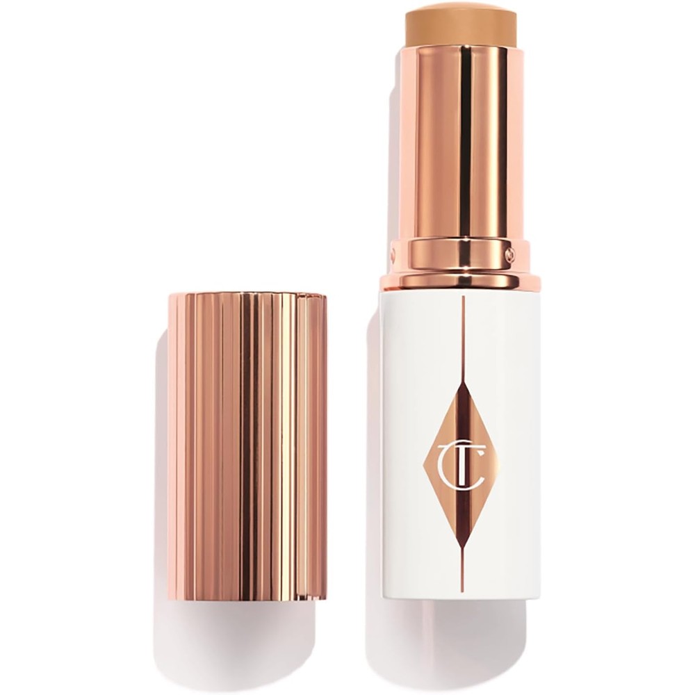 Charlotte Tilbury Unreal Skin Tint And Sheer Glow Hydrating Foundation Stick Buildable Cream Formula For Luminous Radiant Finish