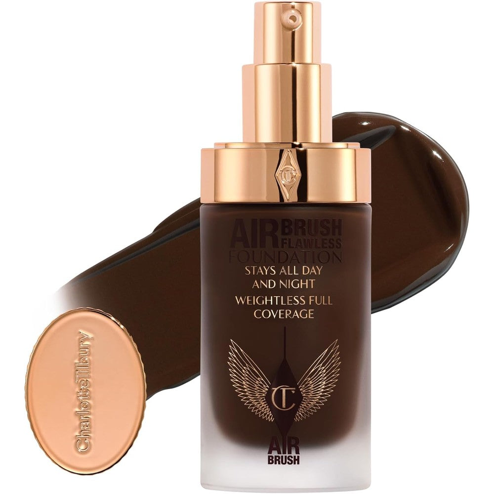 Charlotte Tilbury Airbrush Flawless Matte Foundation Full Coverage Liquid Makeup With Natural Matte Finish 30ml