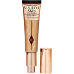 Charlotte Tilbury Beautiful Skin Medium Coverage Hydrating Foundation Buildable Liquid Makeup For Instant Glow And Skincare Benefits
