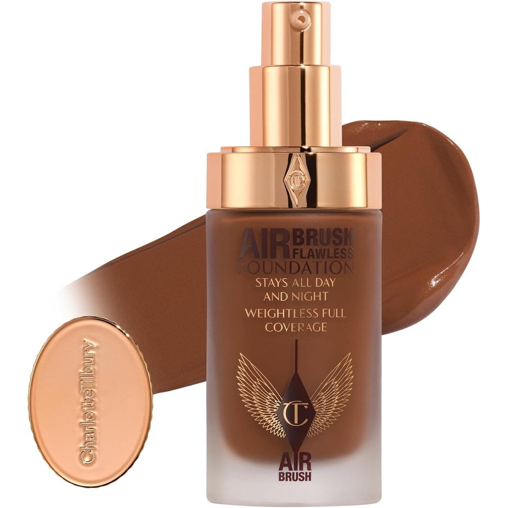 Charlotte Tilbury Airbrush Flawless Matte Foundation Full Coverage Liquid Makeup Smooths And Blurs Pores 30ml