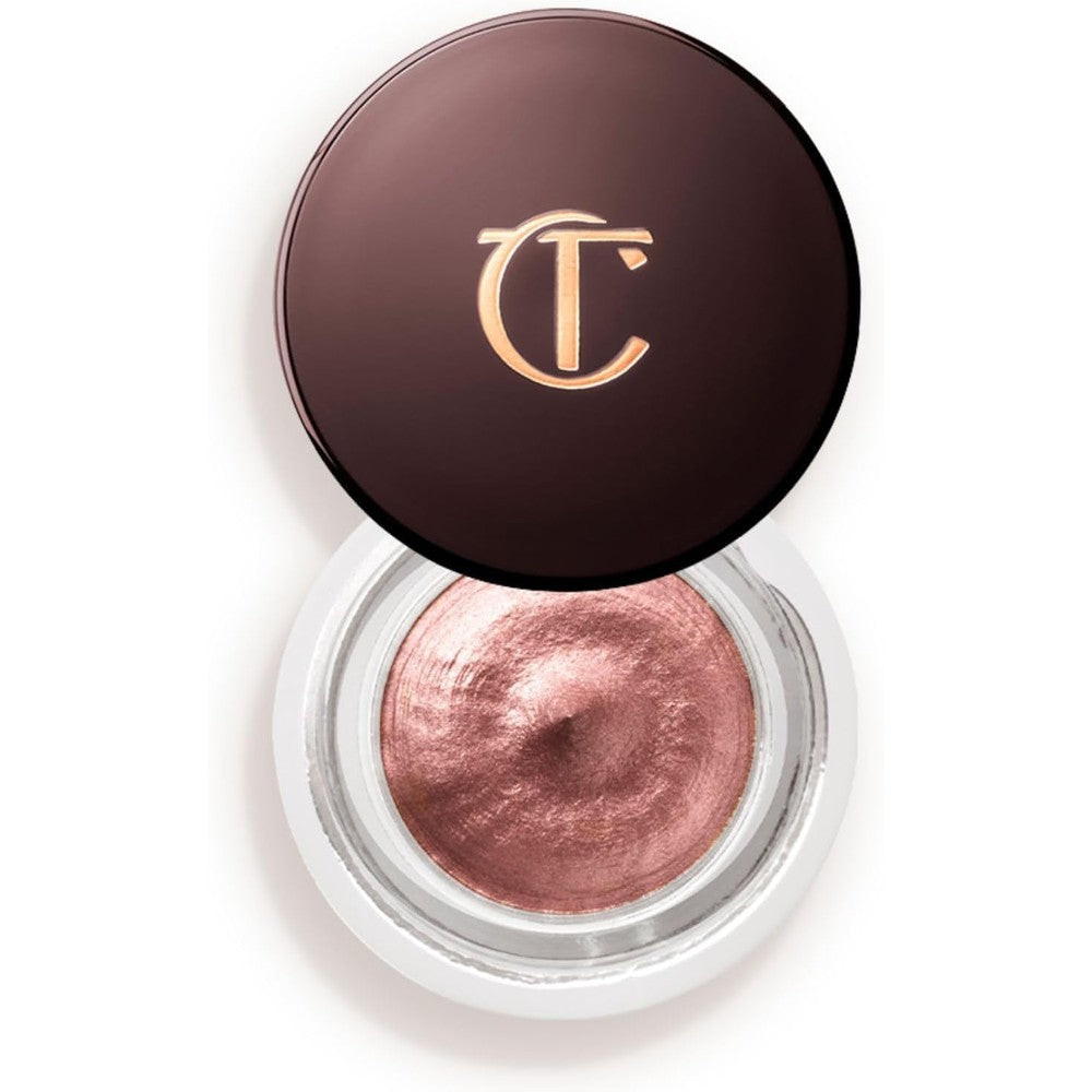 Charlotte Tilbury Eyes To Mesmerise Cream Eyeshadow In Pillow Talk Long Lasting Water Infused Metallic Formula 7 Milliliters