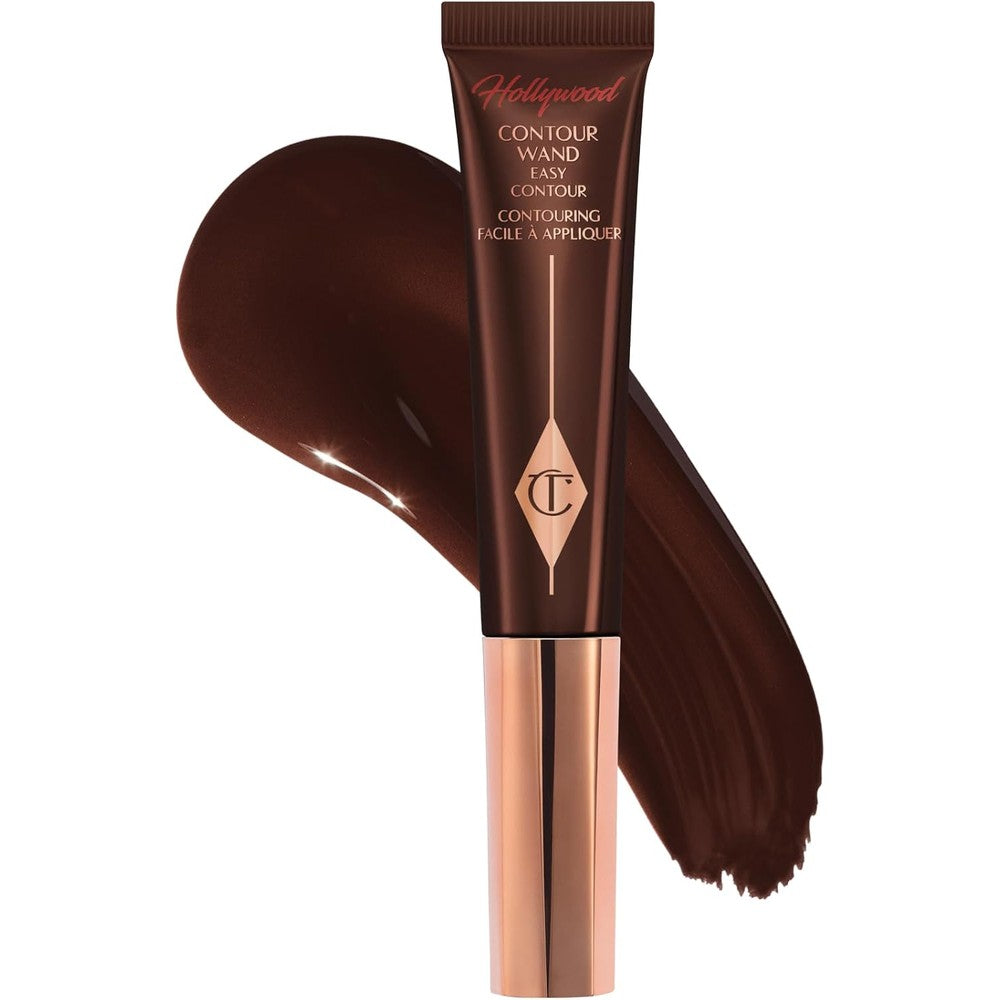Charlotte Tilbury Hollywood Liquid Contour Wand Easy To Use Sculpting Bronzer For Natural Sculpted Finish 12 Milliliters
