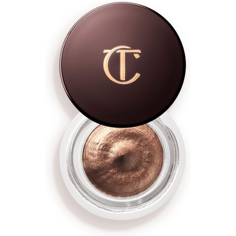Charlotte Tilbury Eyes To Mesmerize Cream Eyeshadow In Chocolate Bronze Long Lasting Metallic Formula With Vitamin E For Crease Resistant Wear 7 Mi...