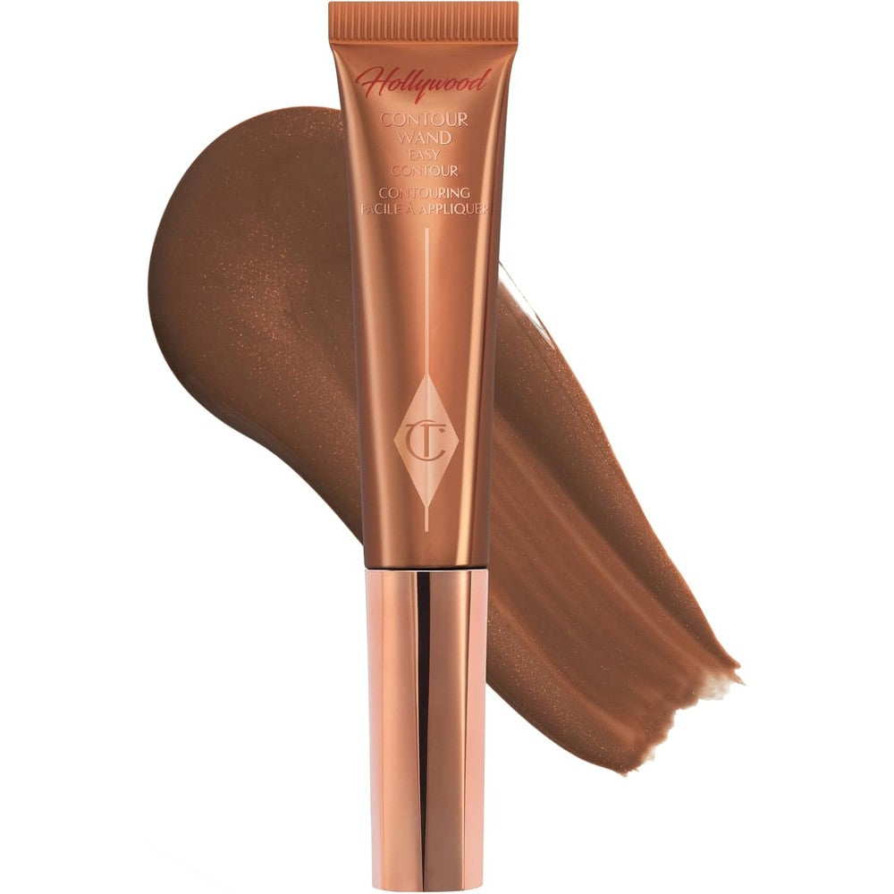 Charlotte Tilbury Hollywood Liquid Contour Wand Lightweight Easy To Use Liquid Bronzer Stick For Face Sculpting And Shaping Medium 12 Milliliters
