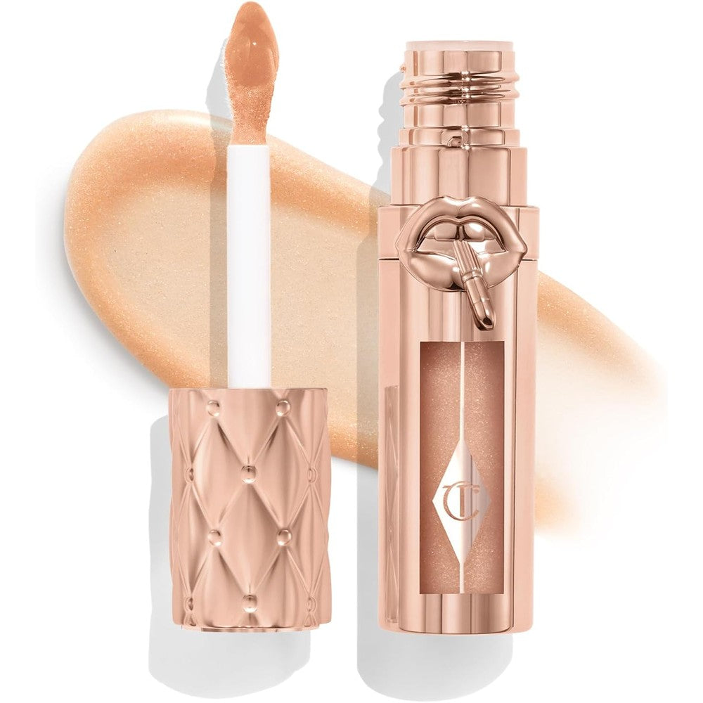 Charlotte Tilbury Big Lip Plumpgasm Plumping Lip Gloss In Nudegasm Diamonds Hydrating Lip Plumper Gift Set Essential