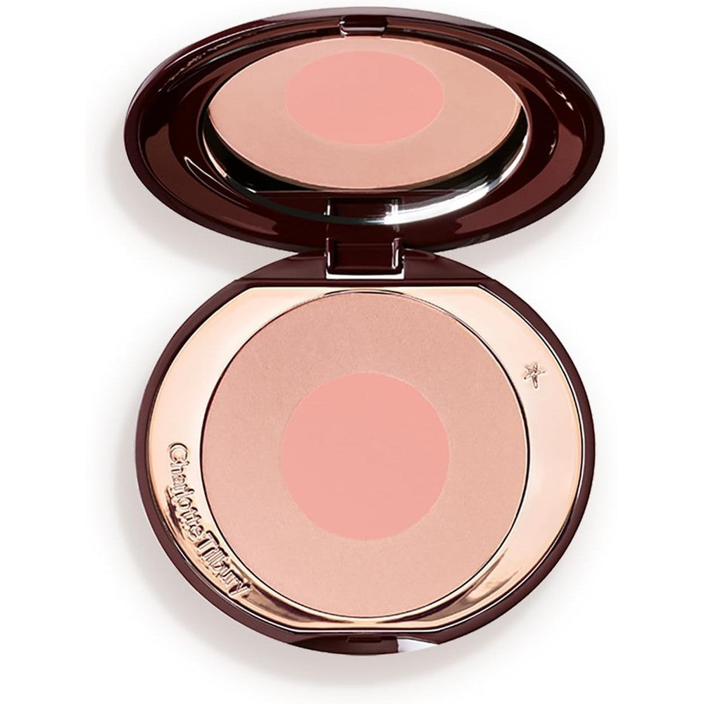 Charlotte Tilbury Cheek To Chic Powder Blush Two Tone Luminous Finish Buildable Color Radiant Glow Eight Grams