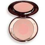 Charlotte Tilbury Cheek To Chic Powder Blush Two Tone Luminous Finish Buildable Color Radiant Glow Eight Grams