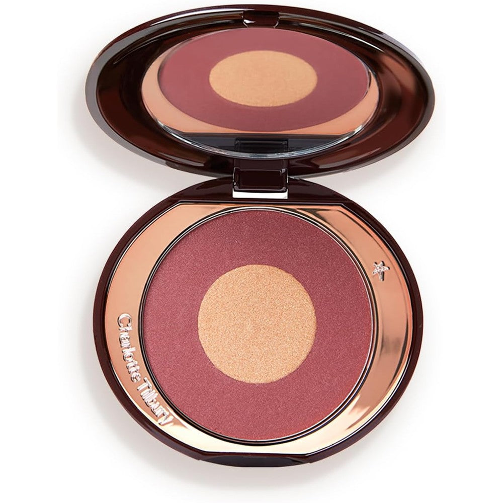 Charlotte Tilbury Cheek To Chic Powder Blush Walk Of No Shame Two-Tone Luminous Finish 8 Grams