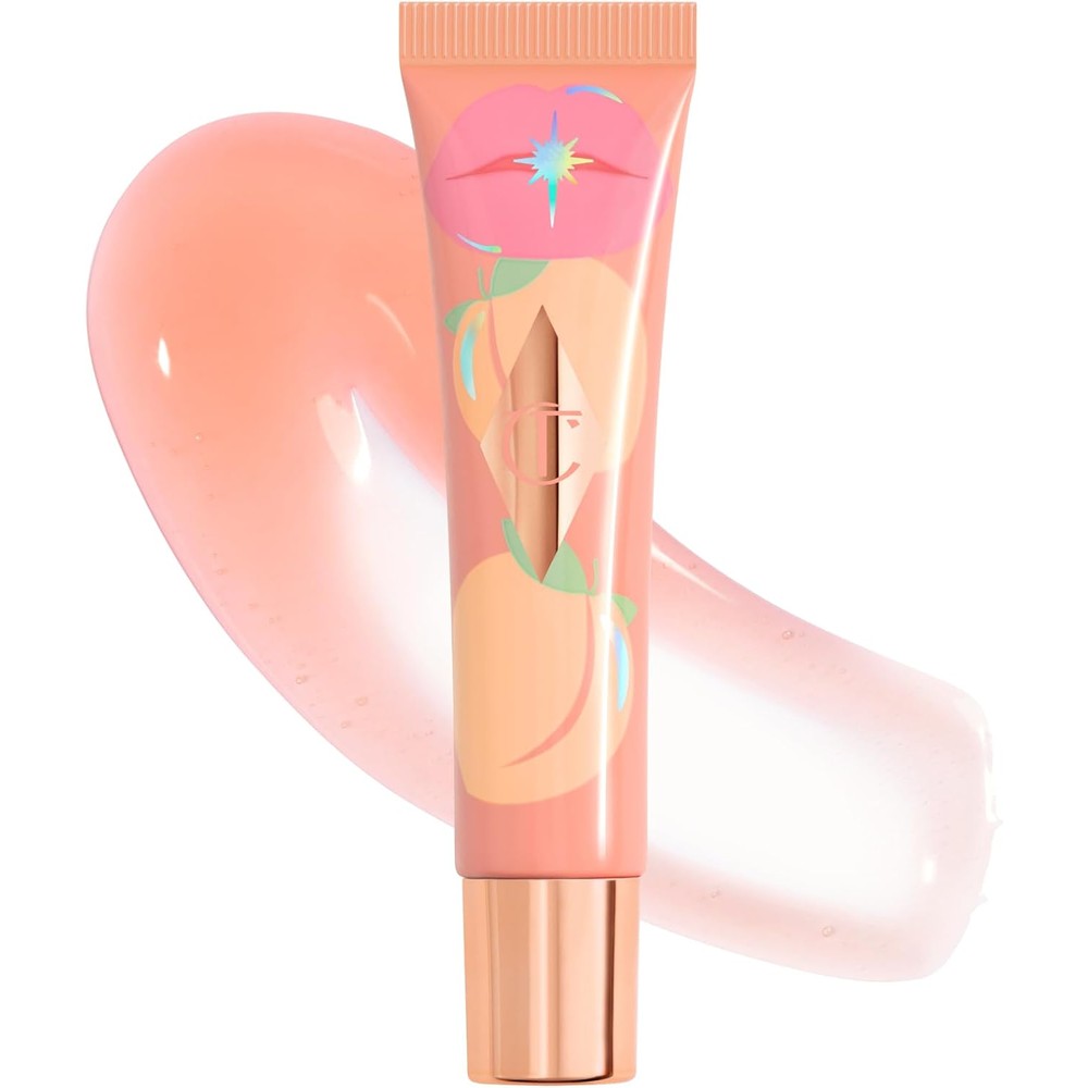Charlotte Tilbury Unreal Lips Healthy Glow Nectar Lip Oil Sheer Tinted Lip Gloss Oil With Hyaluronic Acid And Vitamin E 14 Milliliters