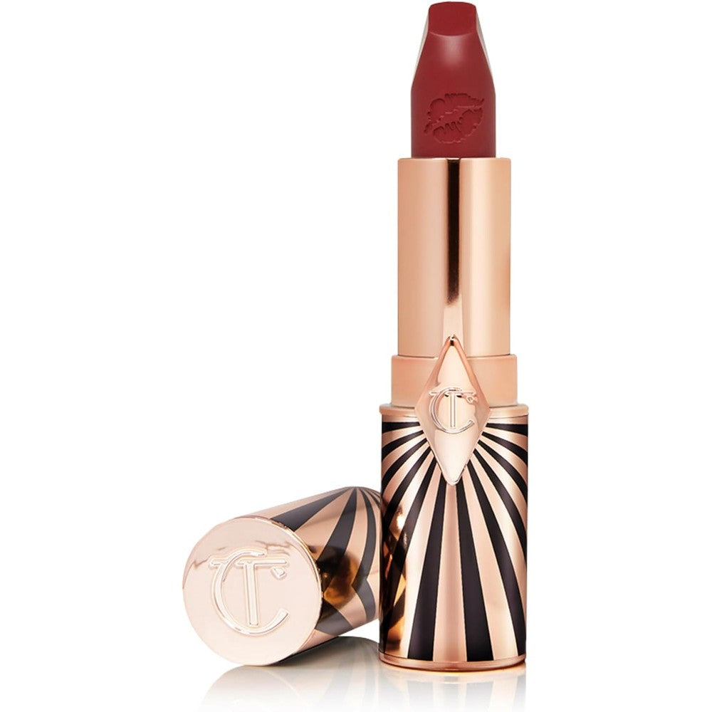 Charlotte Tilbury Hot Lips 2.0 Hydrating Long Lasting Lipstick With Orchid And Antioxidant Extracts Buildable Satin Finish For Fuller Looking Lips