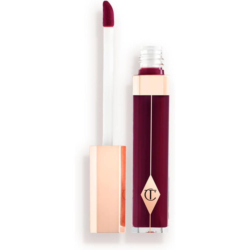 Charlotte Tilbury Lip Lustre Hydrating Lip Gloss High Shine Non Sticky Formula With Lotus Extract In Seduction 3.5 Milliliters