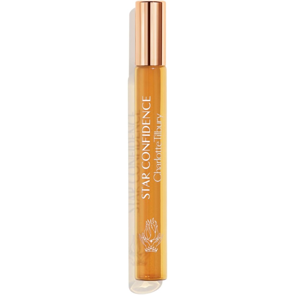 Charlotte Tilbury Star Confidence Eau De Parfum Pheromone Enhancing Long Lasting Warm Floral Woody Scent Luxury Travel Spray Sized 0.34 Fluid Ounce
