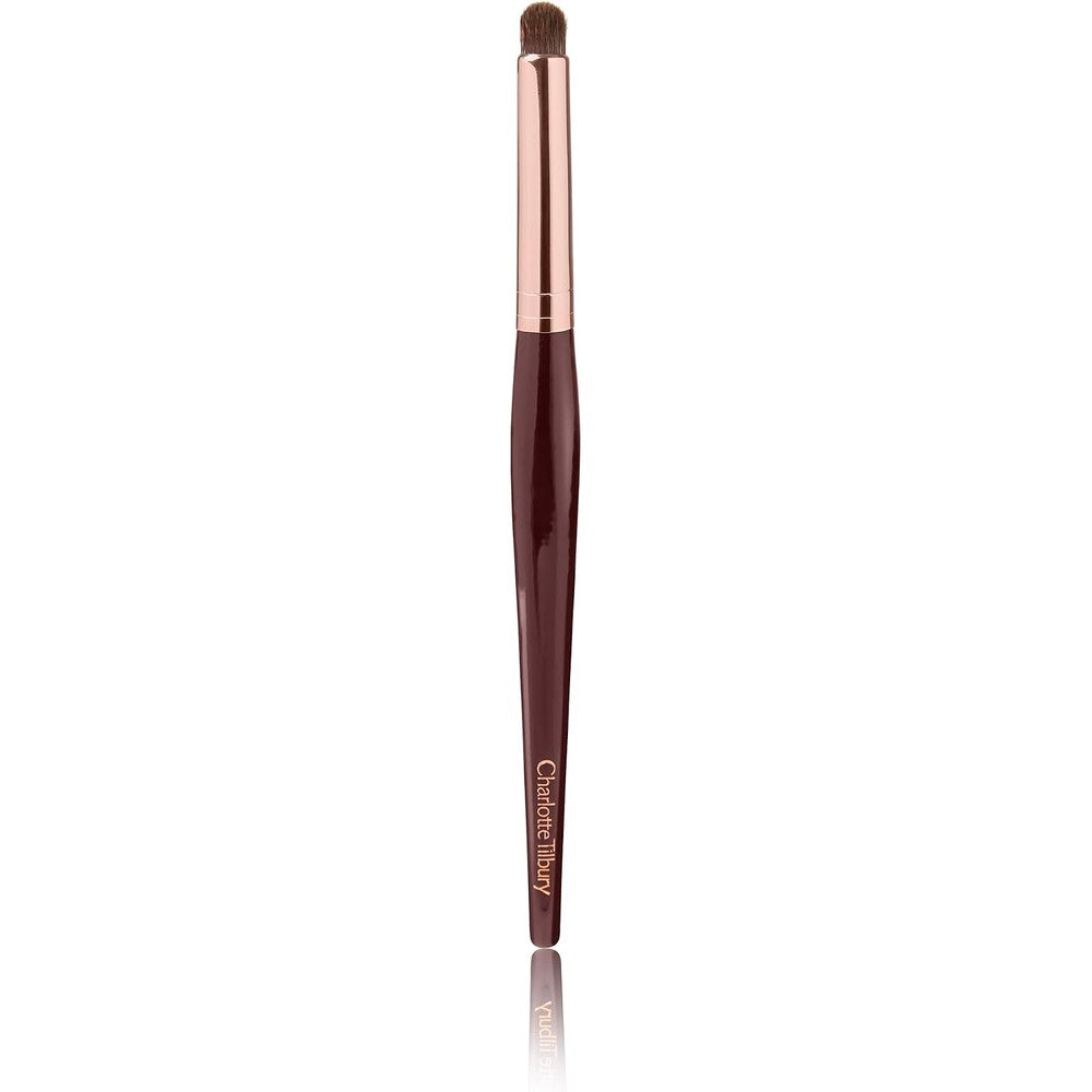 Charlotte Tilbury Eye Smudger Makeup Brush Rose Gold And Night Crimson Professional Precision Eyeliner Smudge Tool For Smoky Eye Looks