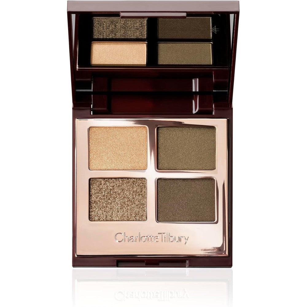 Charlotte Tilbury Luxury Palette Eyeshadow The Rebel Shimmer Metallic And Satin Matte Quad 5 Grams