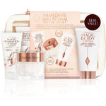 Charlotte Tilbury Immediate Skin Revival Mini Skin Care Set Travel Size Skincare Kit With Glow Toner Magic Serum And Magic Cream