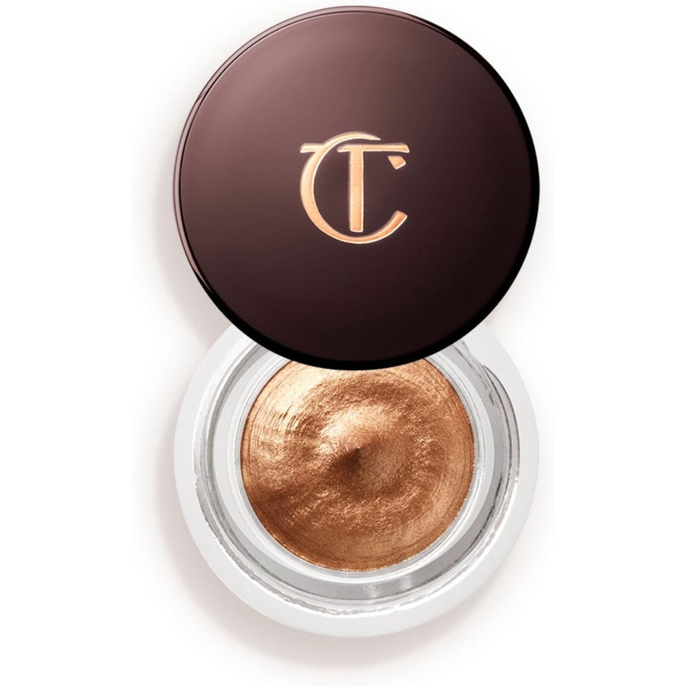 Charlotte Tilbury Eyes To Mesmerise Cream Eyeshadow Long Lasting Metallic Shimmer Star Gold Formula With Vitamin E For Crease Resistant Wear