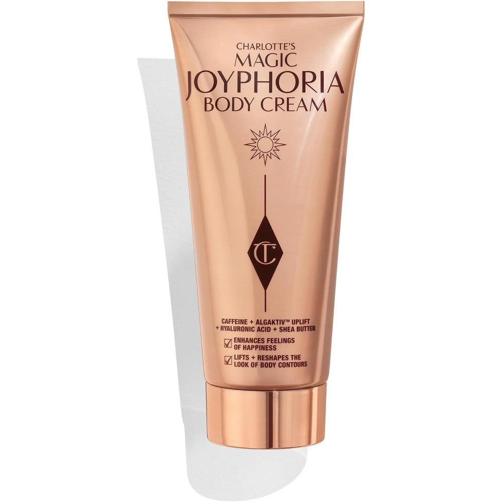 Charlotte Tilbury Magic Joyphoria Body Cream Hydrating And Firming Body Lotion With Warm Floral Vanilla Scent For Cellulite Reduction 200ml