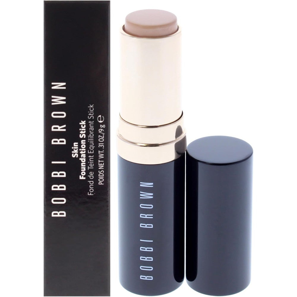 Bobbi Brown Skin Foundation Stick Creamy Buildable Medium to Full Coverage Face Makeup Ivory 0.75 C-024 0.31 Ounce 9 Grams