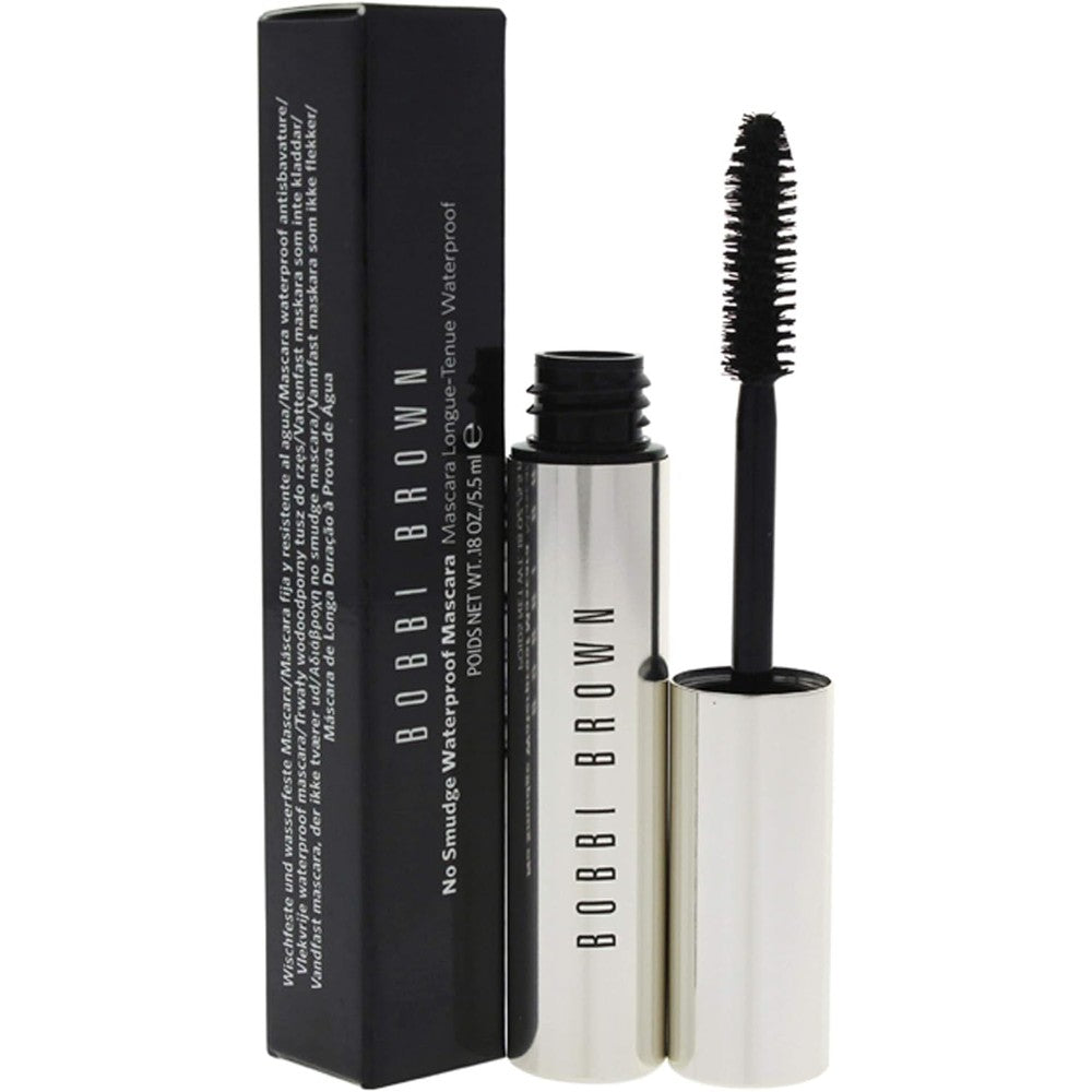 Bobbi Brown No Smudge Waterproof Mascara Black 5.5 Milliliters Long Wearing Definition For All Day Use