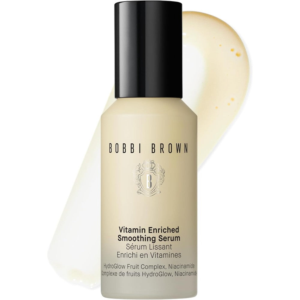 Bobbi Brown Vitamin Enriched Smoothing Serum Glowy Hydrating Face Serum With Niacinamide And Vitamin C 1 Fluid Ounce 30 Milliliters