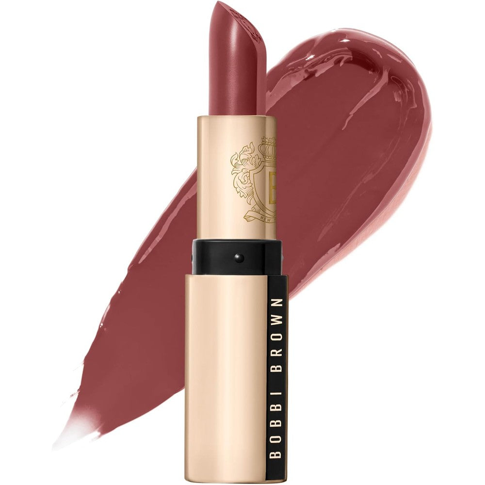Bobbi Brown Luxe Lipstick Neutral Rose Bold Skincare Infused Rich Satin Finish 0.12 Ounce
