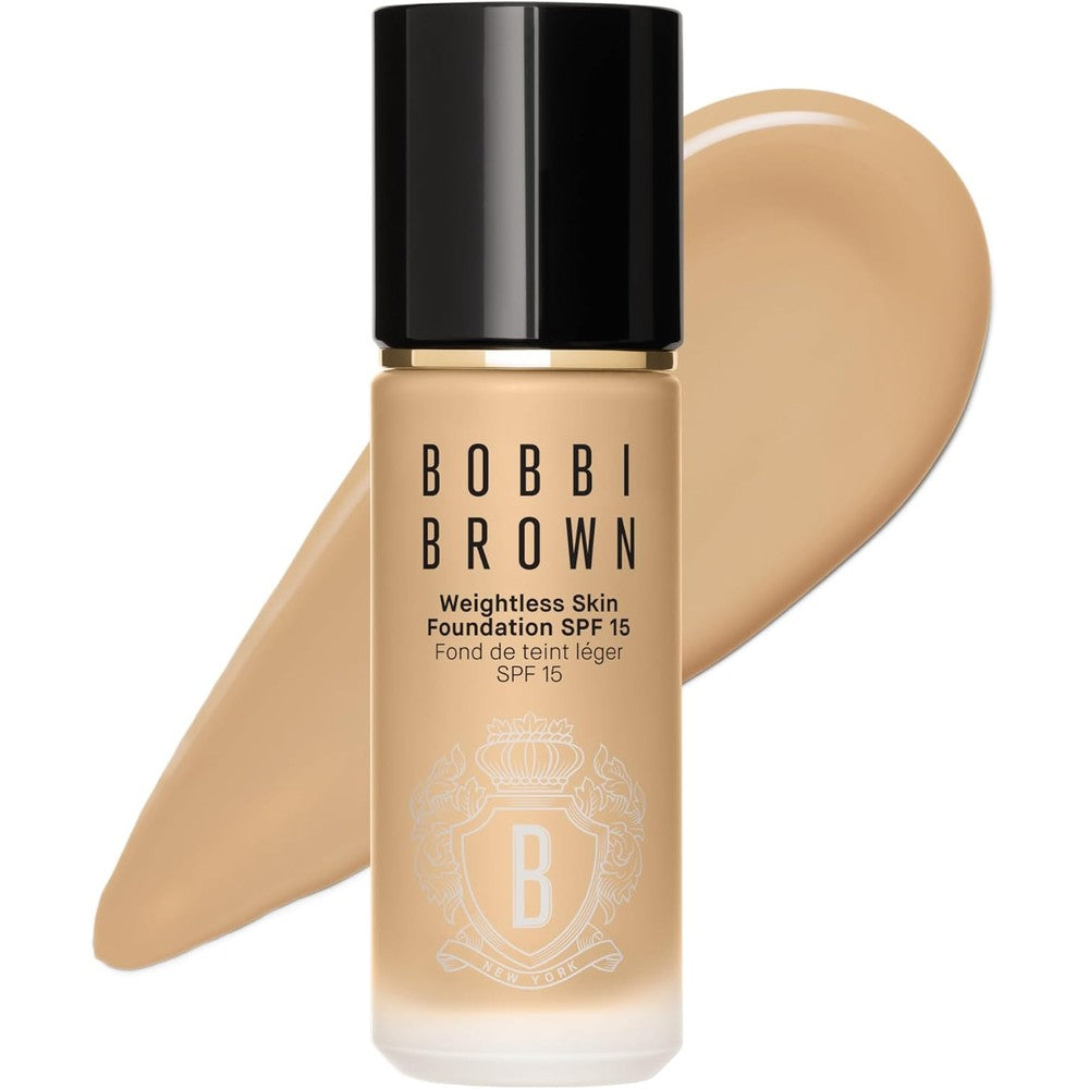 Bobbi Brown Weightless Skin Foundation SPF 15 Oil Controlling Liquid Foundation With 24 Hour Hydration Neutral Natural 1 Fluid Ounce