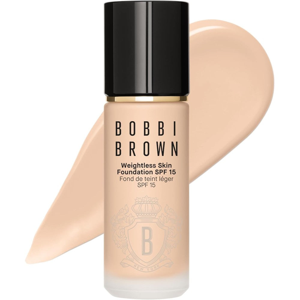 Bobbi Brown Weightless Skin Foundation SPF 15 Natural Matte Finish Medium Coverage Liquid Foundation 30 Milliliters